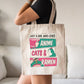 Bolsa de tela de algodón - Just a girl who love anime, cats & ramen - Regalo para amantes de los gatos y la cultura japonesa